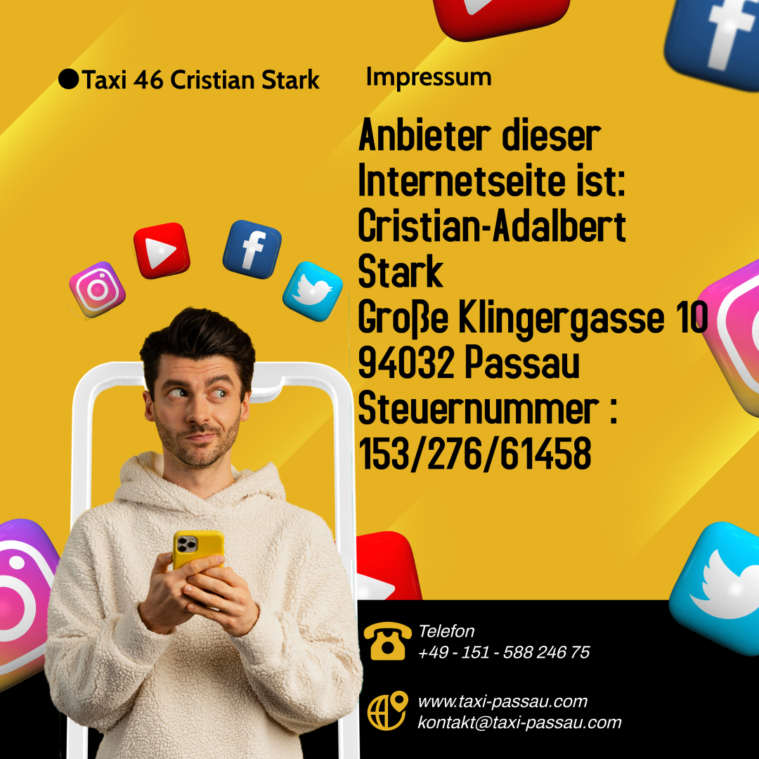 Impressum www.taxi-passau.com